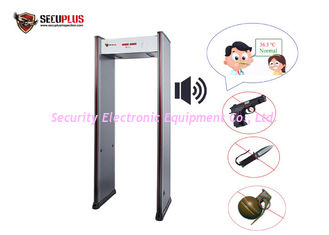 18 Zones Walk Through Metal Detector Tamper Proof CE ROHS FCC Approval